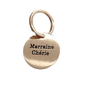 concept-store-idees-et-saveurs-porte-clef-marraine-cherie-dore-brosse