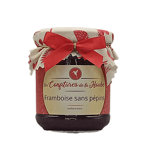 concept-store-idees-et-saveurs-confiture-framboise sans pépin-les-confitures-de-la-hoube