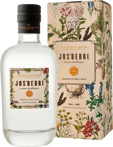Gin jos'berri 45° - 50 cl - Nusbaumer