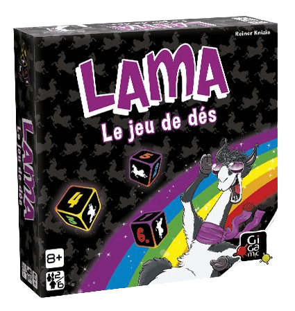 Lama, jeu de dés -  - Jeu d'ambiance - Gigamic