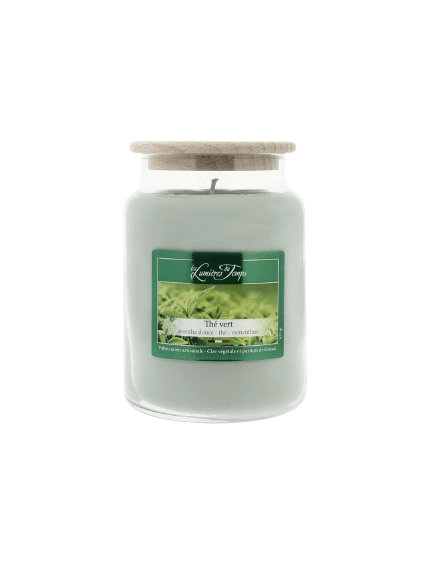 Bougie 670 g - Thé Vert - Lumières du temps