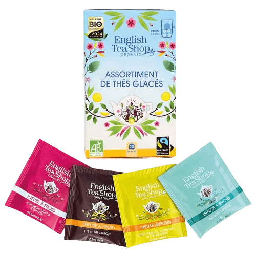 Assortiment de thés glacés - English tea shop