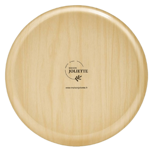 Plateau rond en bouleau Ø 38 cm - Floraison - Maison Joliette – Image 3