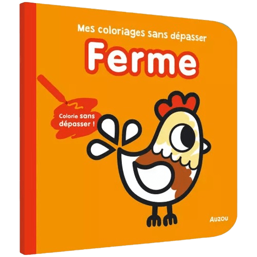 Mes premiers coloriages - ferme - Auzou