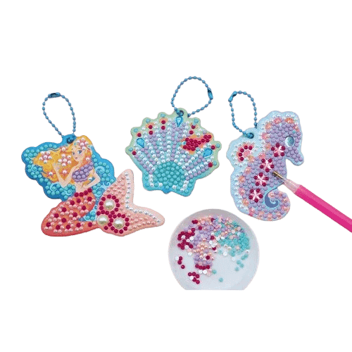 Magic Ocean - 3 Porte-Clefs A Diamanter - Janod – Image 4