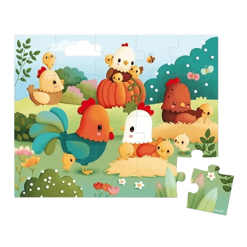 Bienvenue A La Basse-Cour 20 Pcs - thème ferme - Janod – Image 2
