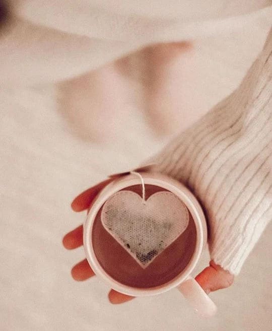 5 Sachets de thé bio forme coeur xoxo - thé vert ananas passion - tea heritage
