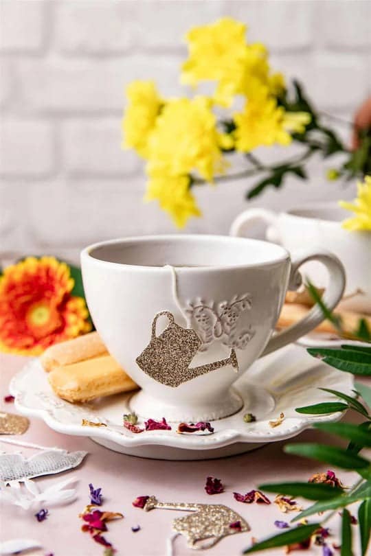 5 Sachets de thé bio forme fleur - rooibos des neiges - tea heritage – Image 2