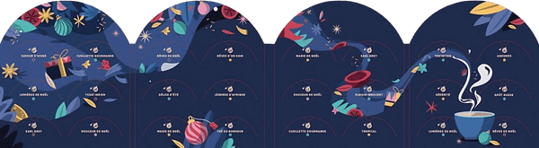 Calendrier de l'avent infusettes merveilles des sens - La Route des Comptoirs – Image 2