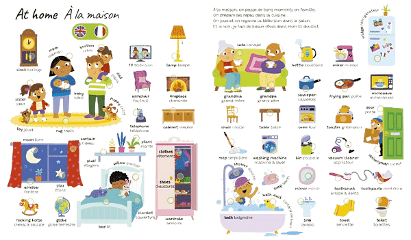Mon livre sonore bilingue - 350 mots anglais francais – Image 2