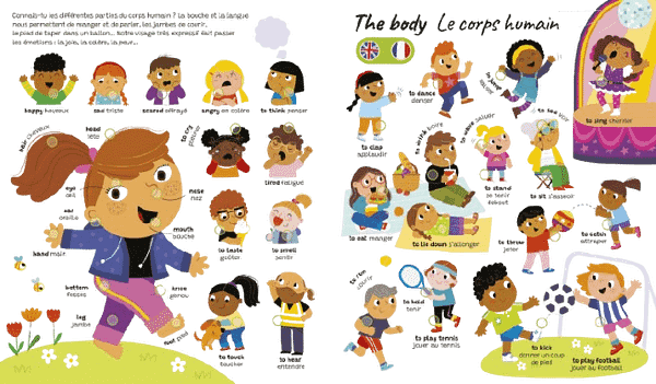 Mon livre sonore bilingue - 350 mots anglais francais – Image 4