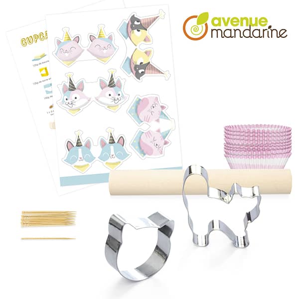 Happy Cakes Chats - Boite créative - Avenue Mandarine – Image 2