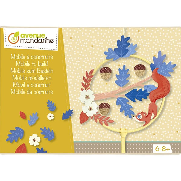 Kit DIY mobile à construire - Avenue mandarine