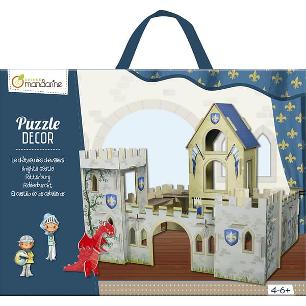 Château de chevaliers - puzzle décor - Avenue Mandarine