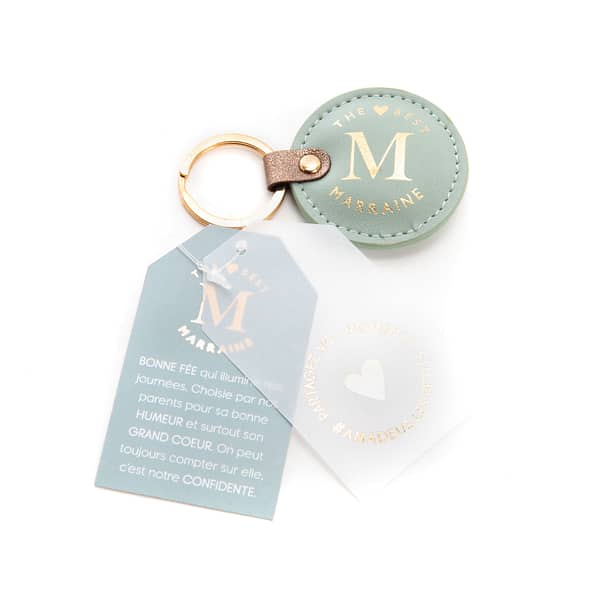 Porte clefs marraine
