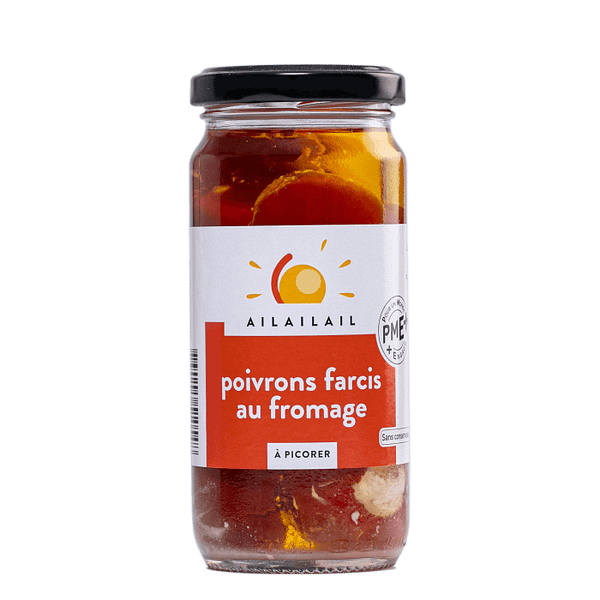 Poivrons farcis fromage - AilailAil