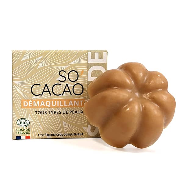 Démaquillant solide - so'cacao - 45g -Propos nature