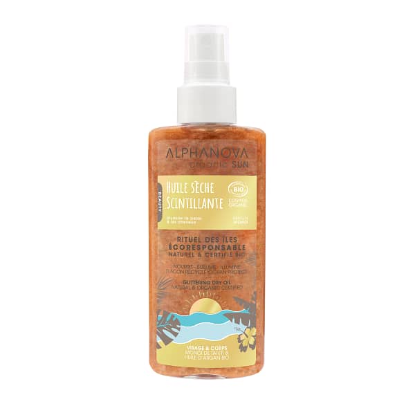 Huile scintillante bio - Alphanova organic sun beauty