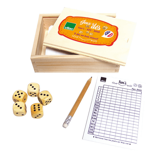 Jeux de dés - Yam's - Vilac