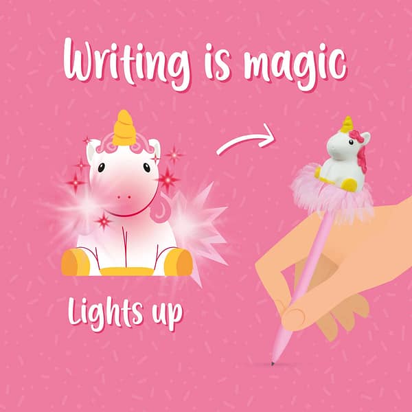 Stylo à Bille Lumineux - Writing is Magic - Legami – Image 2