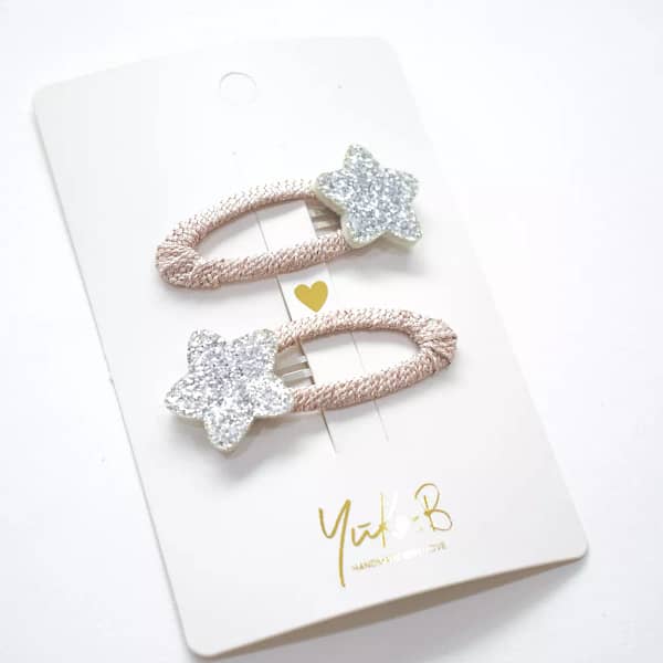 Lot de 2 barrettes étoile - Yuko B