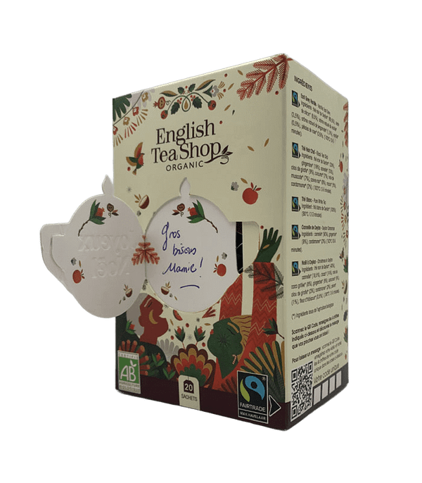 Assortiment Joyeux Noël Bio - 20 sachets - English tea shop – Image 2