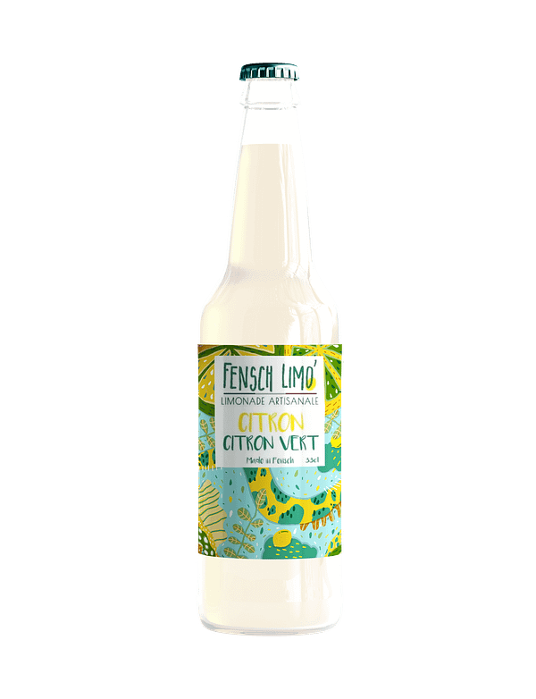 Limonade citron citron vert - 33 cl - Fensch limo