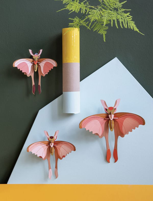 Kit 3 papillons roses - Studio roof – Image 2