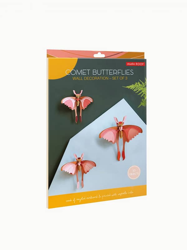 Kit 3 papillons roses - Studio roof – Image 3