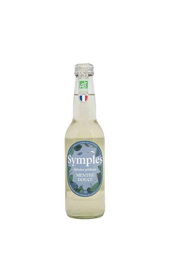 Boisson infusion pétillante menthe douce - 33 cl - Symples